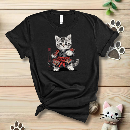 Samurai Kitten T-Shirt