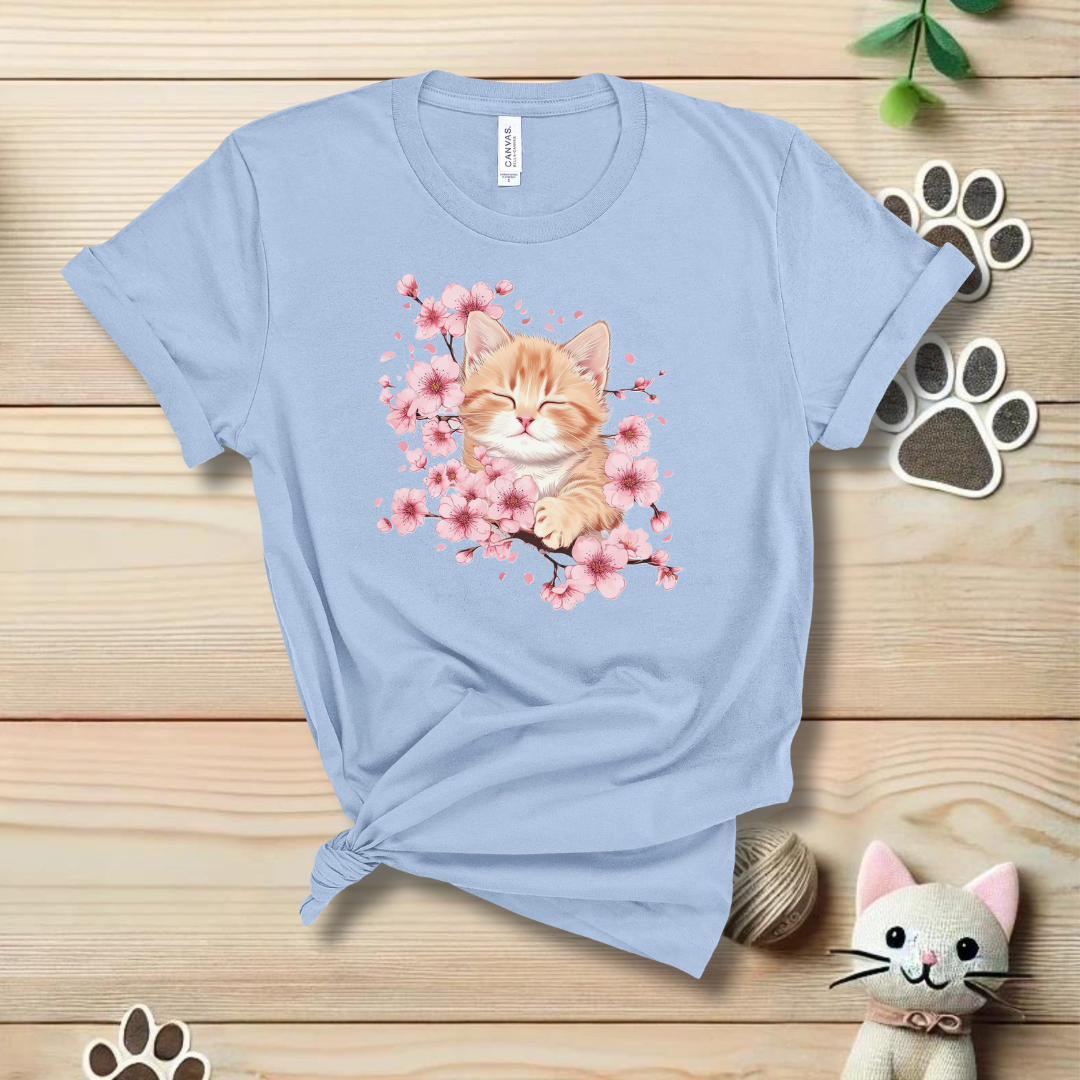 Sakura Kitten T-Shirt