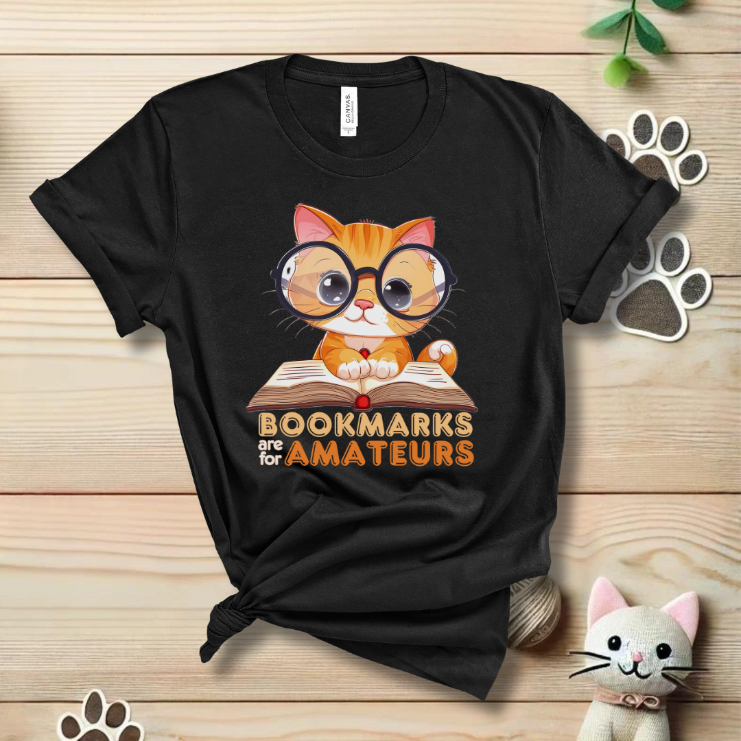 Book Marks Are For Amateurs T-Shirt