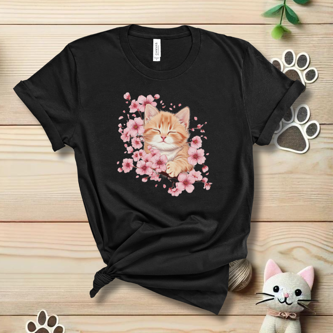 Sakura Kitten T-Shirt