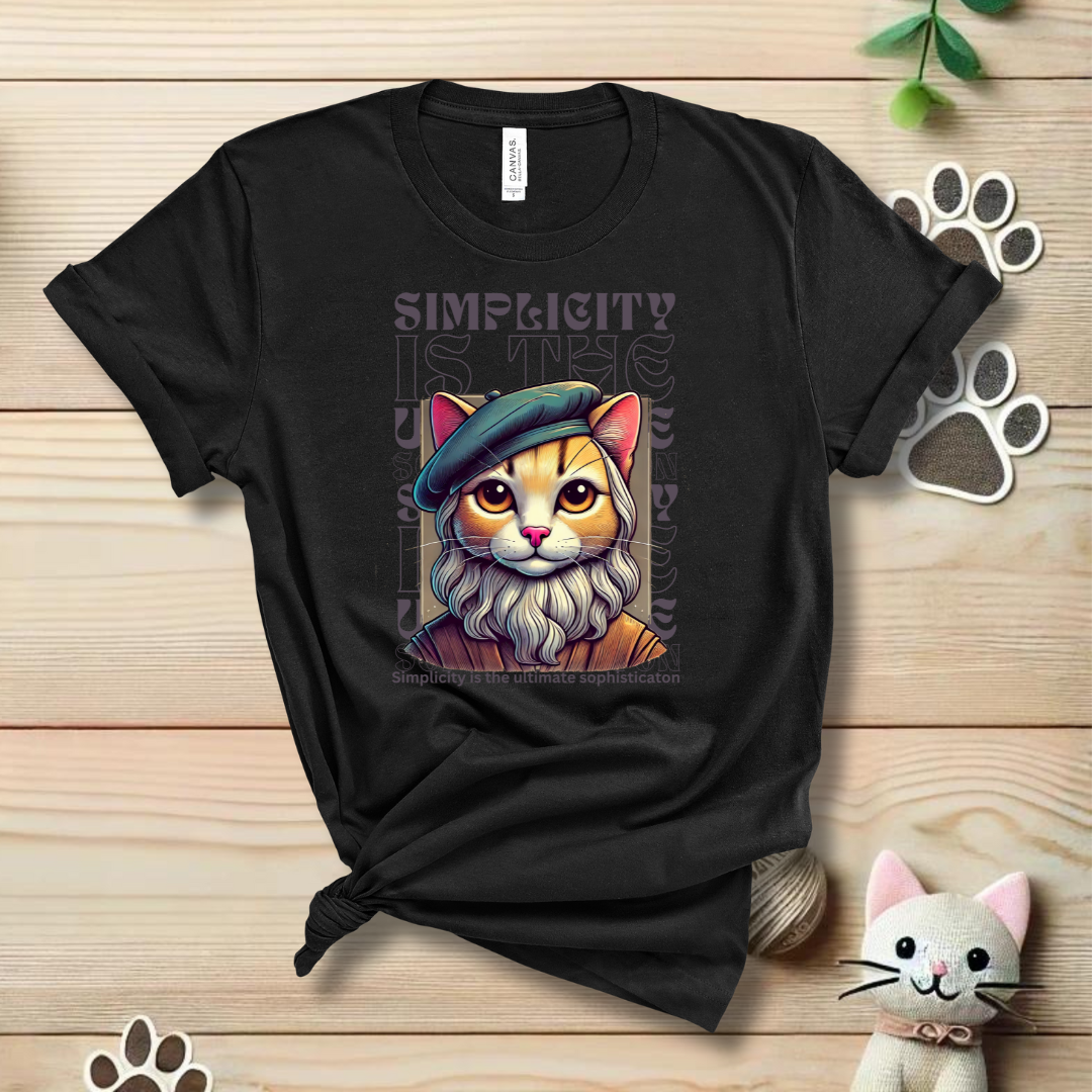 Cat Da Vinci T-Shirt