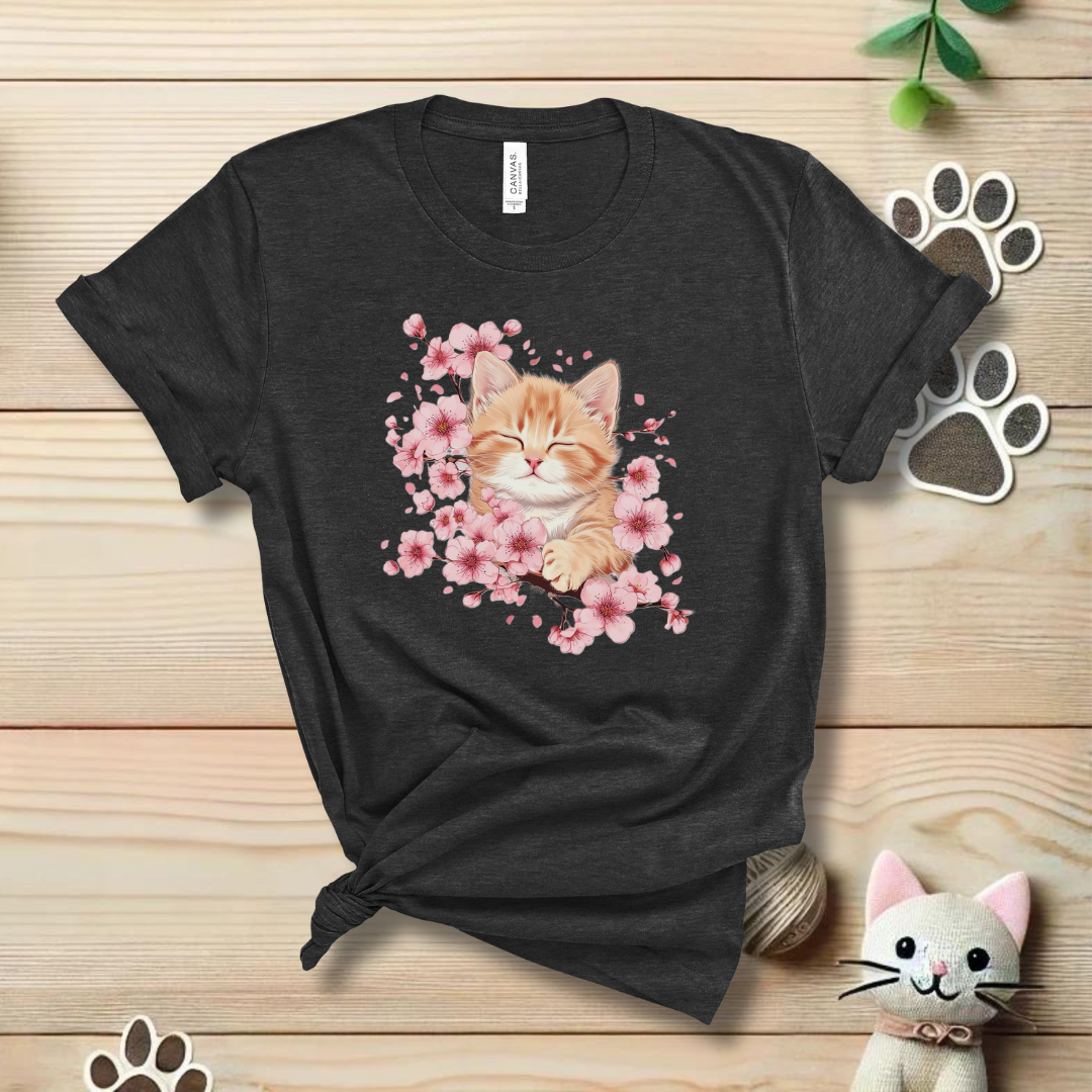 Sakura Kitten T-Shirt