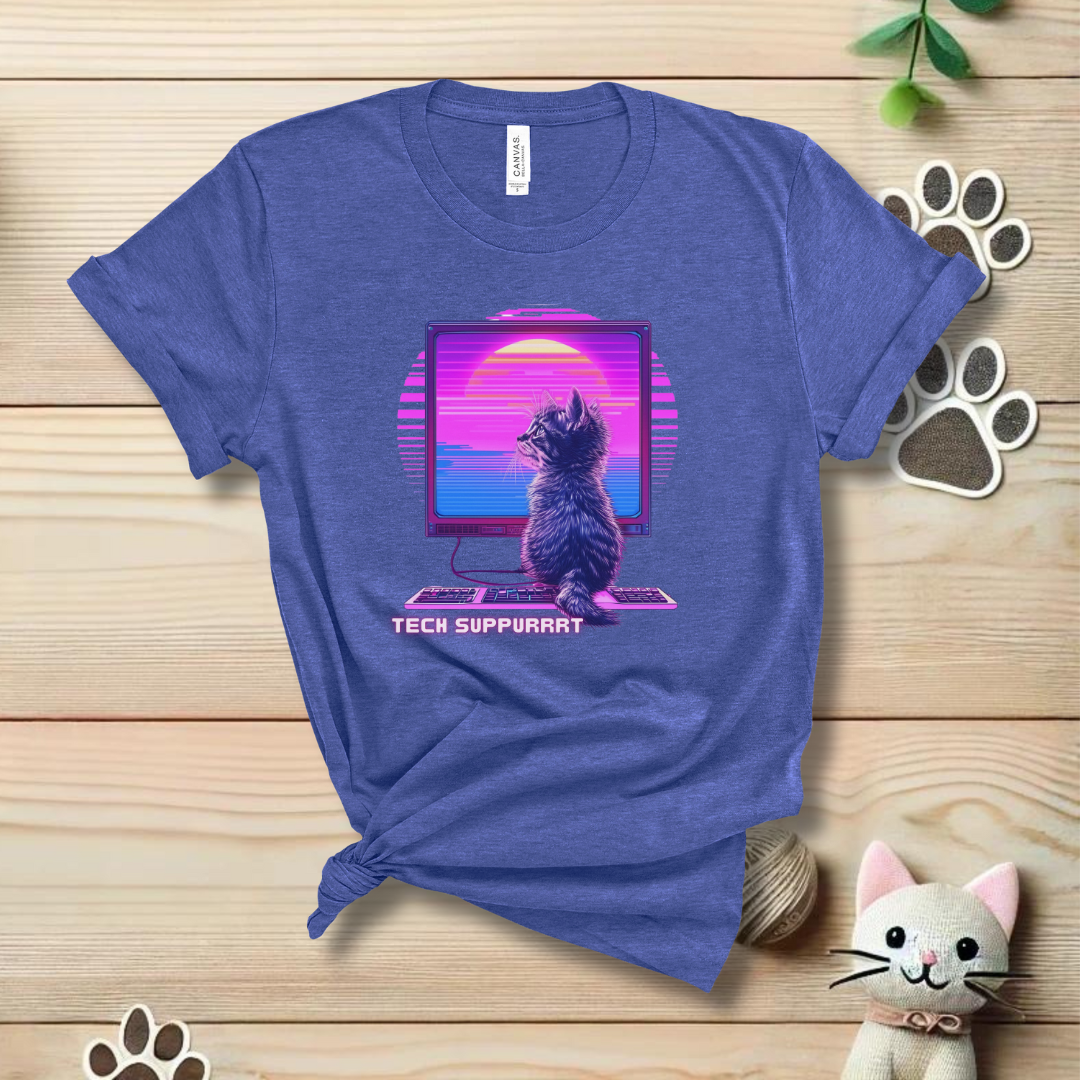 Tech Support Kitty T-Shirt