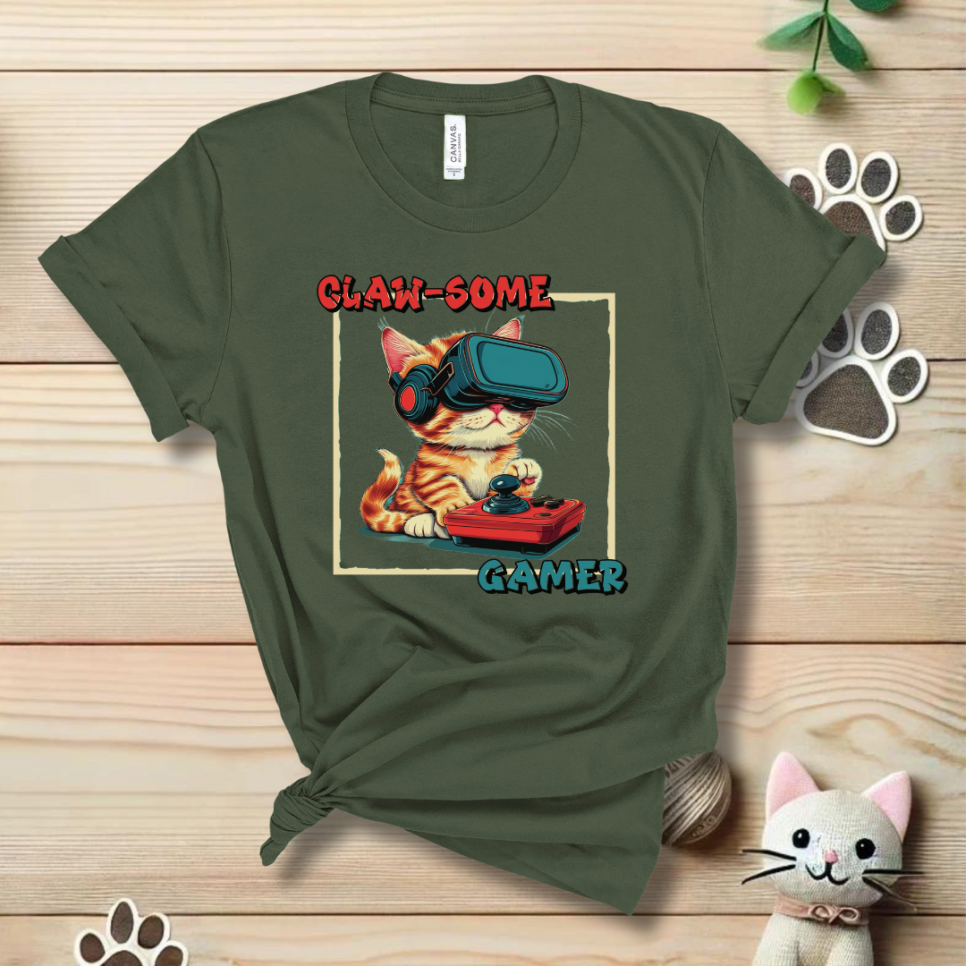 CLAW-Some Gamer T-shirt