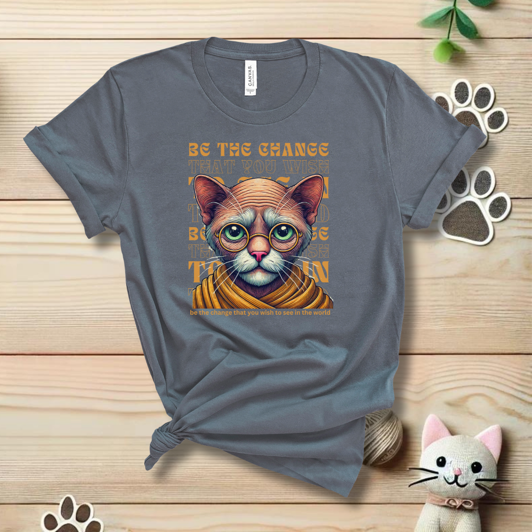 Cat Gandhi T-Shirt