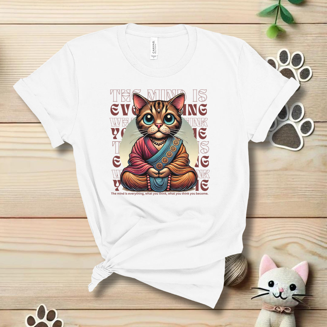 Cat Buddha T-Shirt