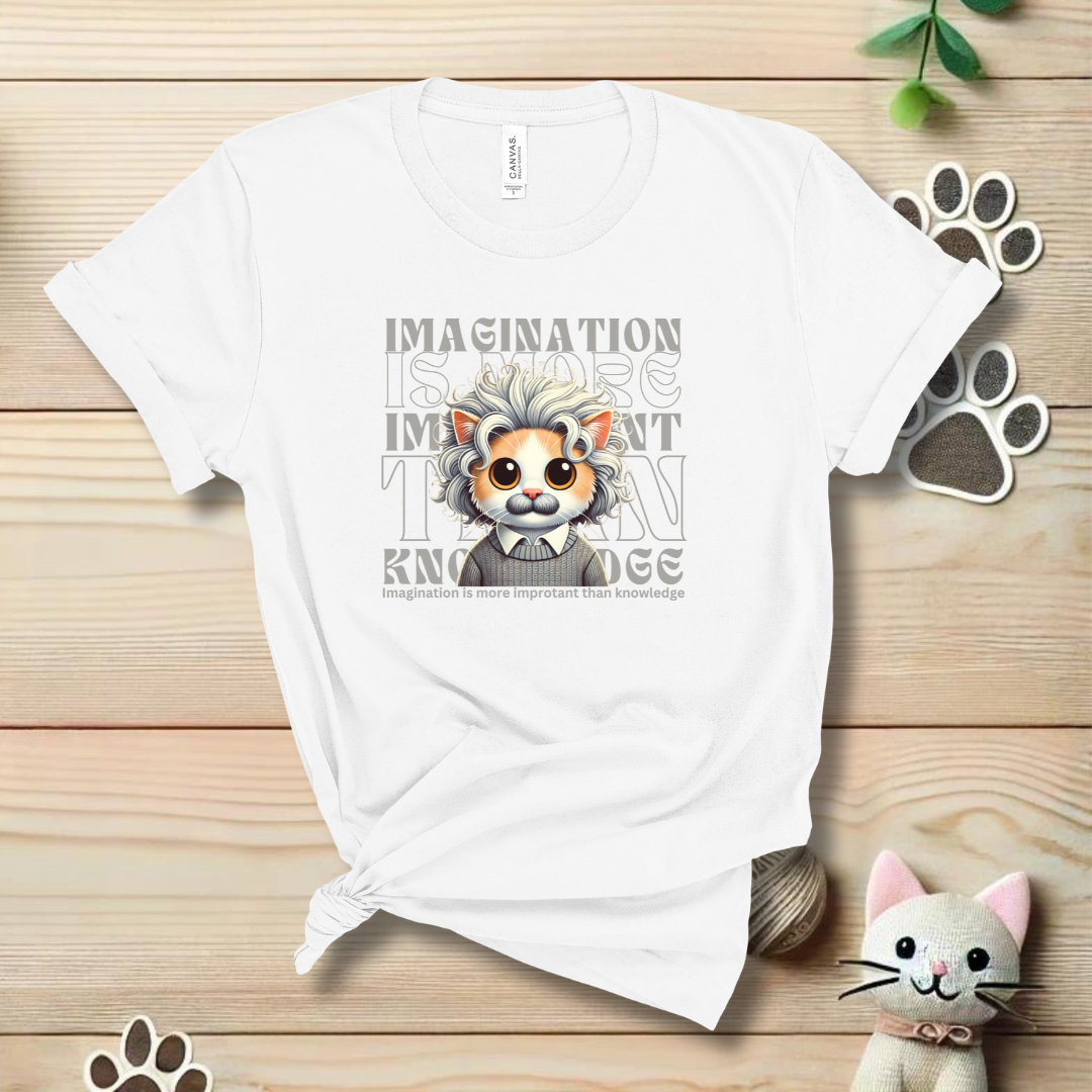 Cat Einstein T-Shirt